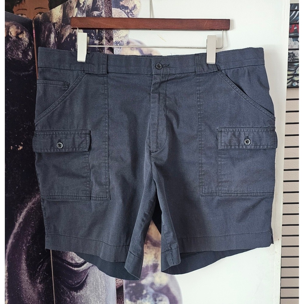 Sportif Mens Cargo Shorts Size 40 Charcoal Grey Stretch Utility Hiking 618162